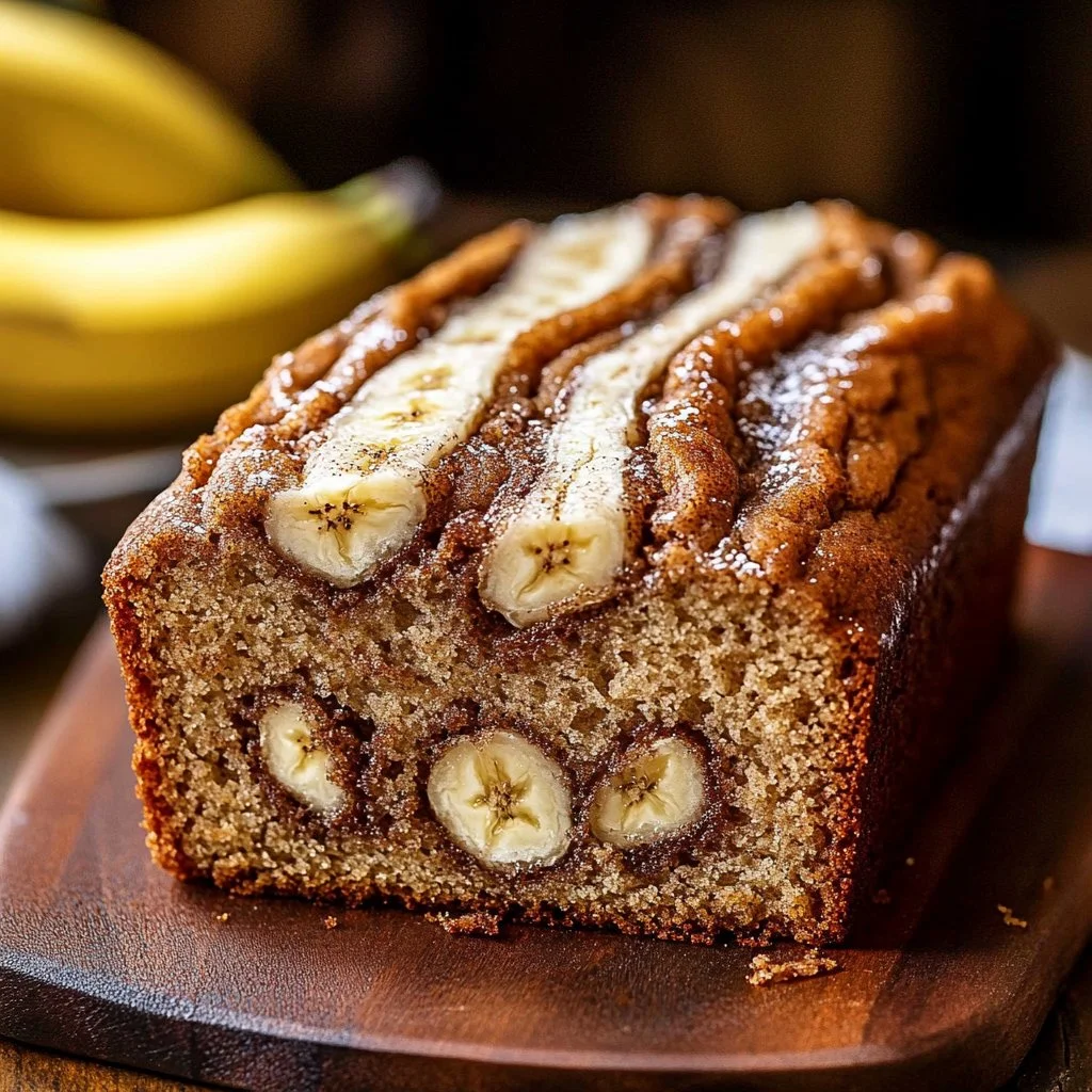Cinnamon Swirl Banana Bread