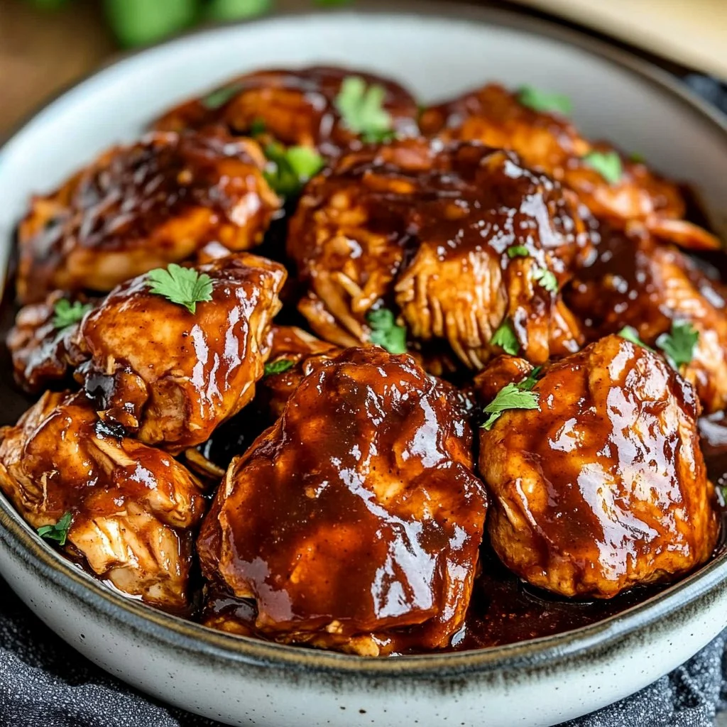 Crockpot BBQ Chicken