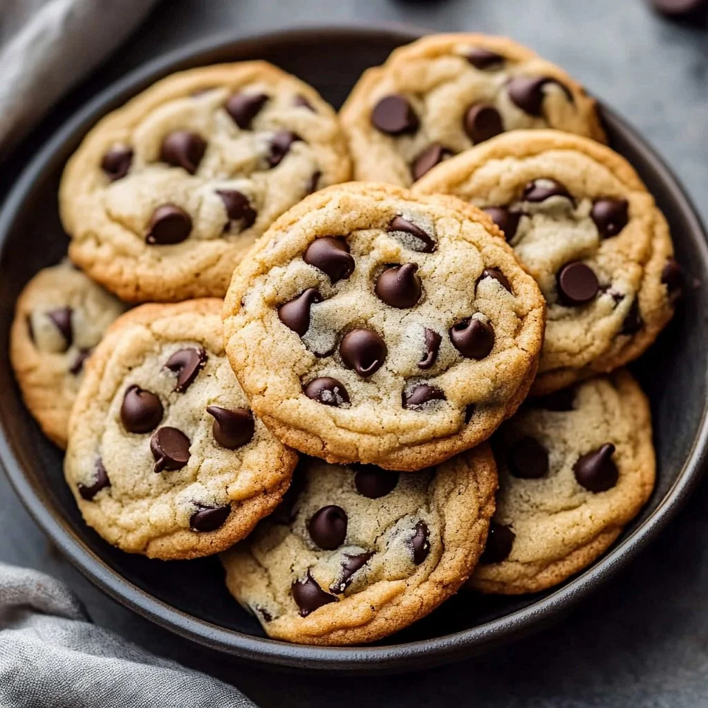 Soft and Chewy Chocolate Chip Cookies