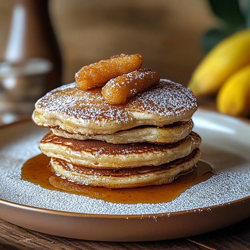 Spanish Churro-Inspired Pancakes