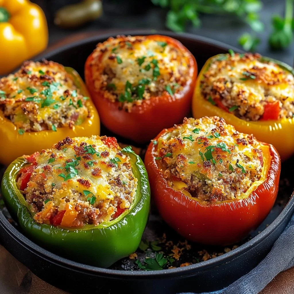 Healthy Stuffed Bell Peppers
