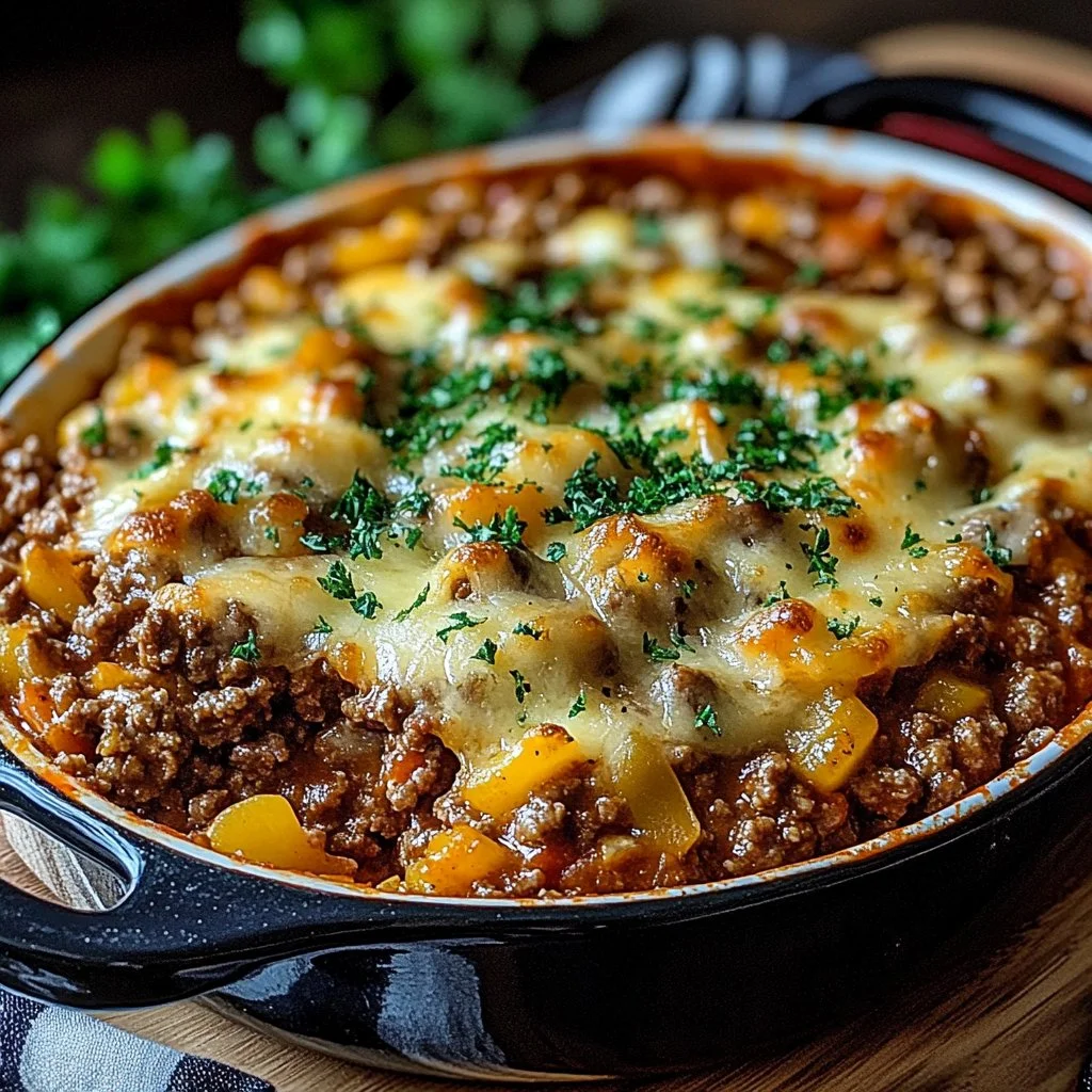 Hobo Casserole Ground Beef