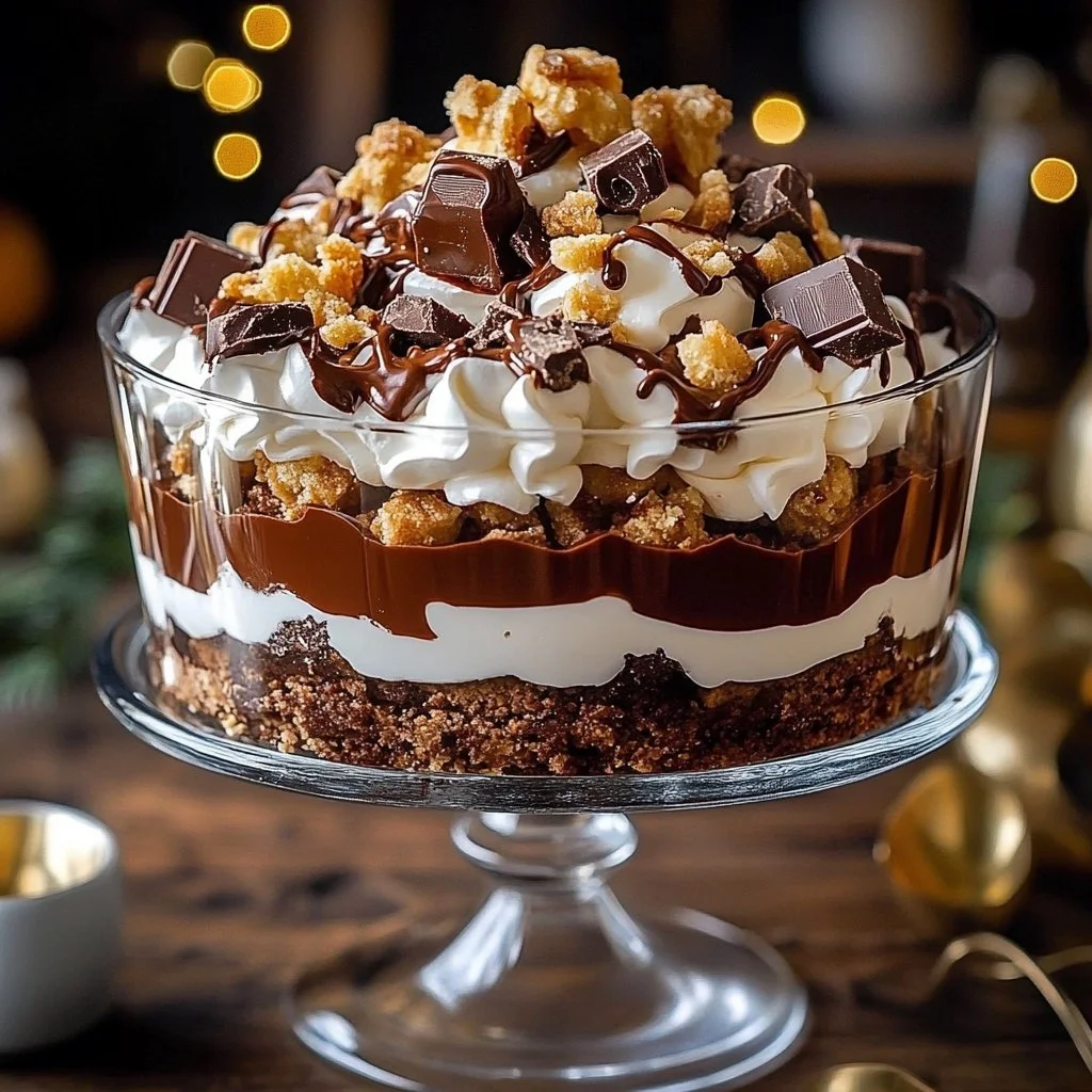 Chocolate Toffee Trifle