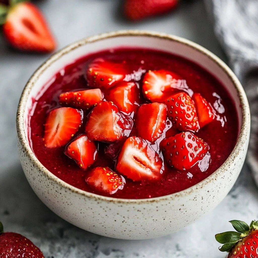 Easy Strawberry Topping