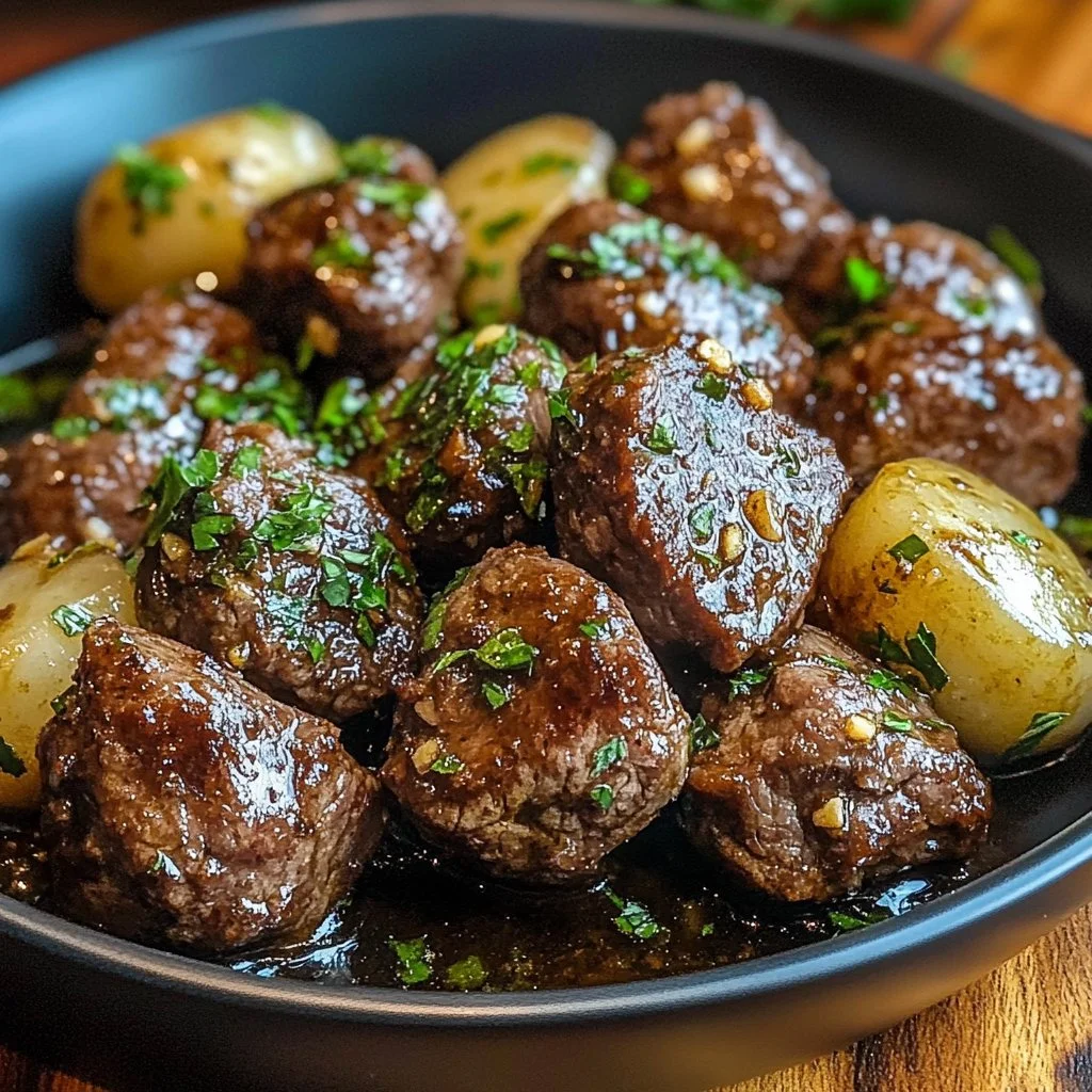 Garlic Butter Beef Bites