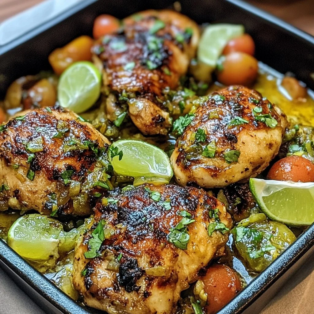 Garlic Lime Peruvian Chicken