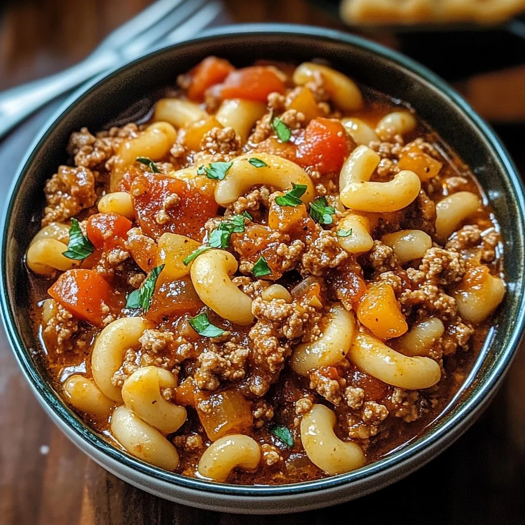 Ground Turkey Goulash