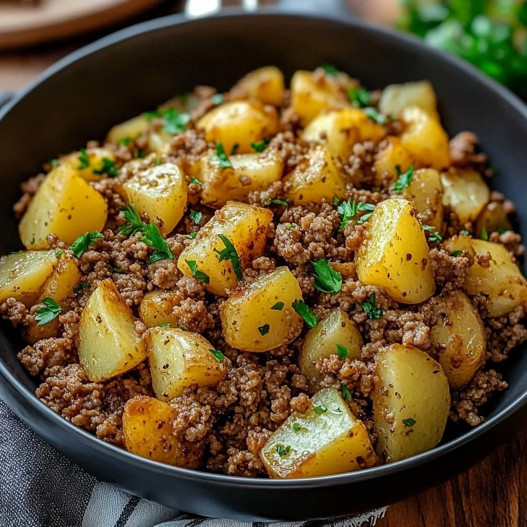 Ground Turkey with Potatoes