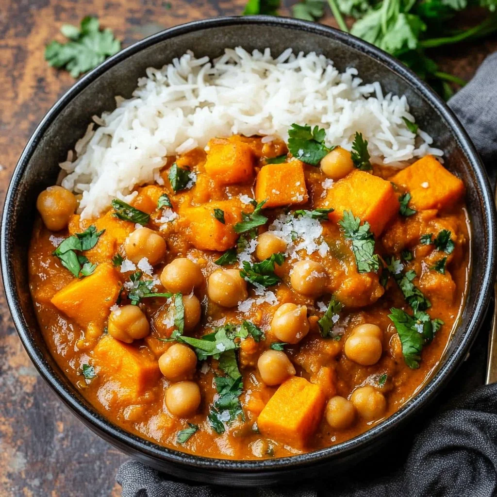 Sweet Potato and Chickpea Curry