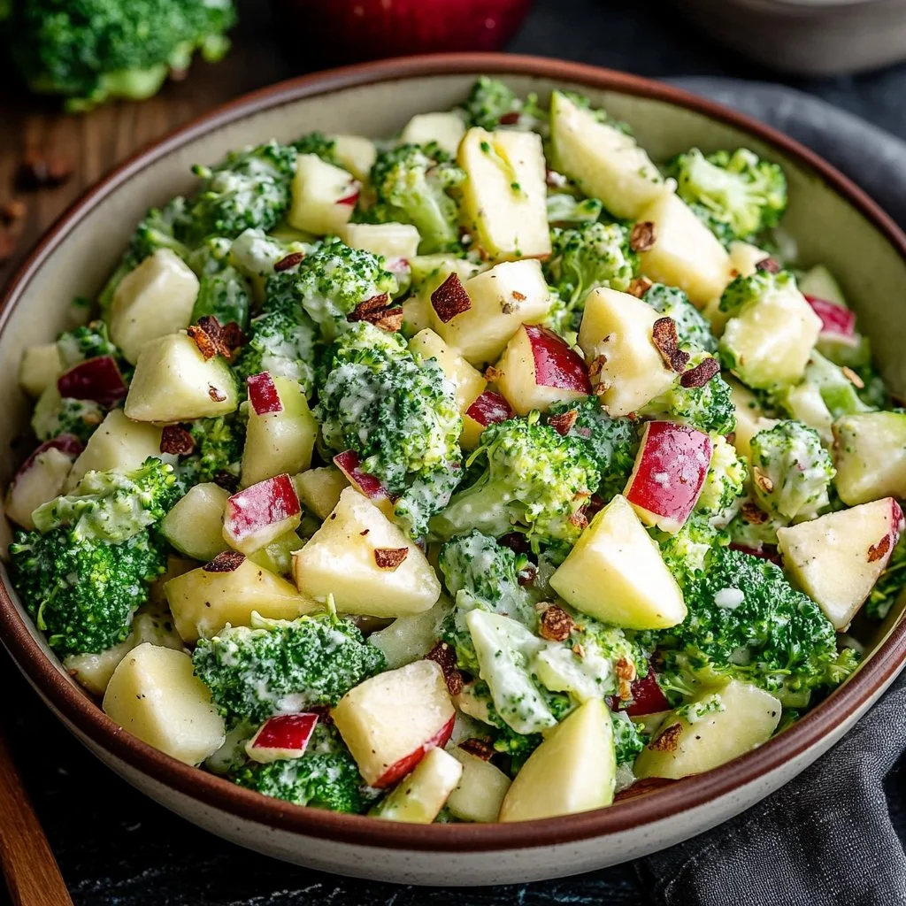 Apple Broccoli Salad 1 Apple Broccoli Salad