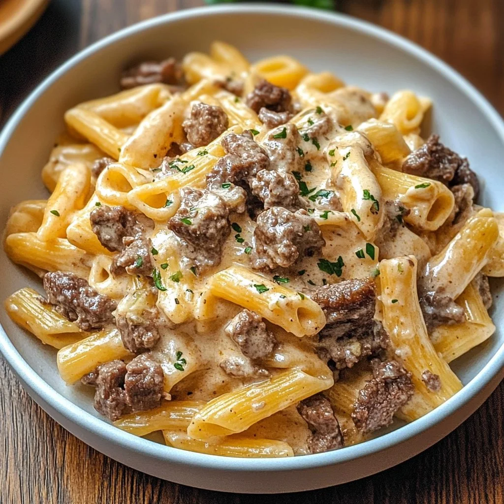 Creamy Beef Pasta