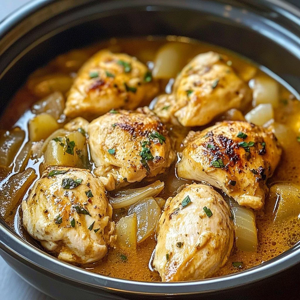 Crock Pot Angel Chicken dish served with vegetables