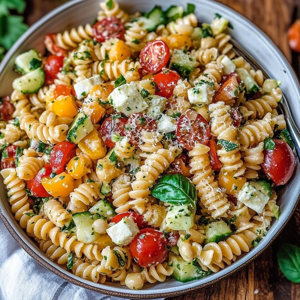 Italian Grinder Pasta Salad 1 Italian Grinder Pasta Salad