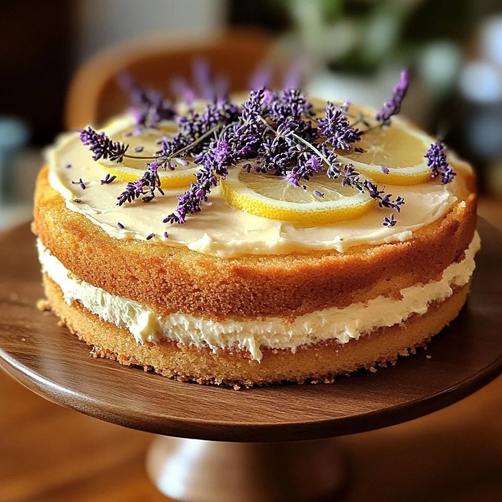 Lemon Lavender Cake