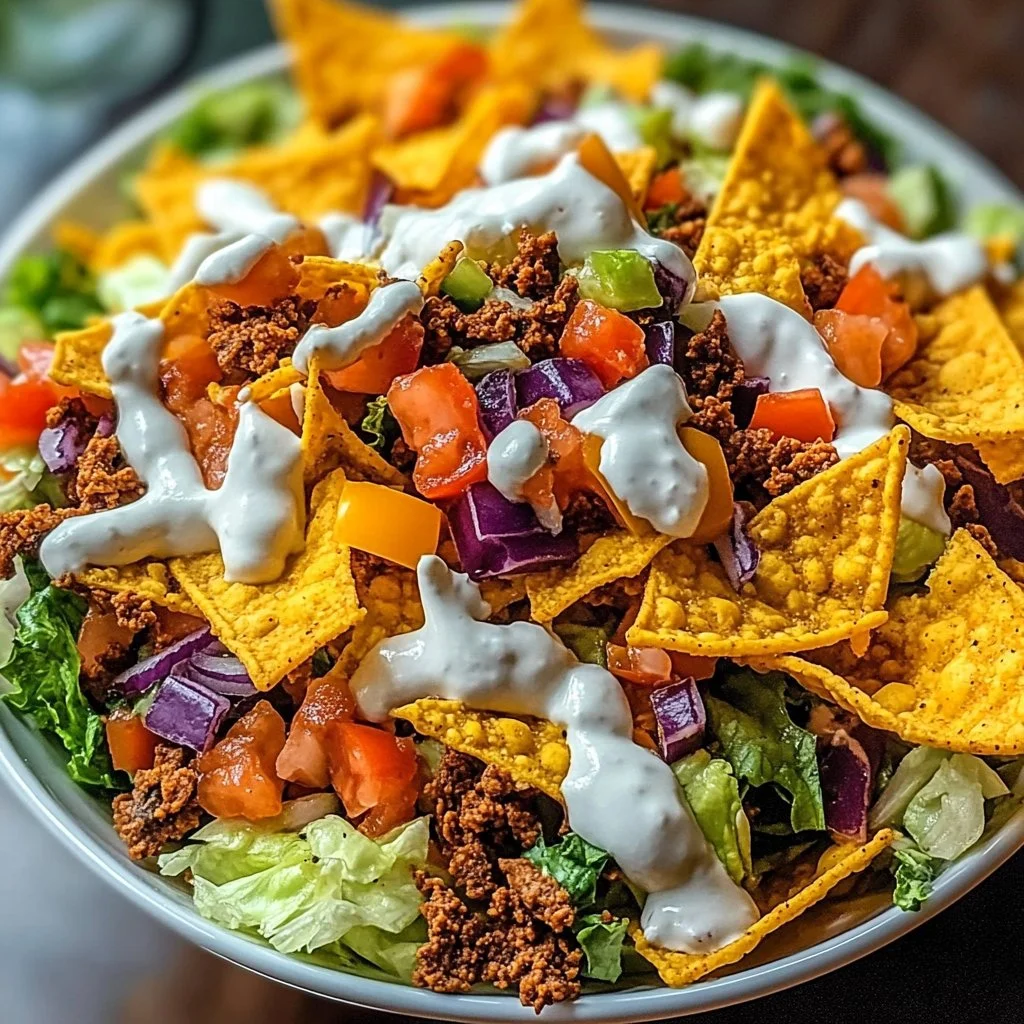 Simple Doritos Taco Salad